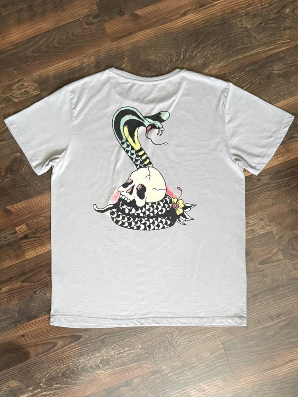 Ed Hardy Cobra Skull Tattoo T-Shirt